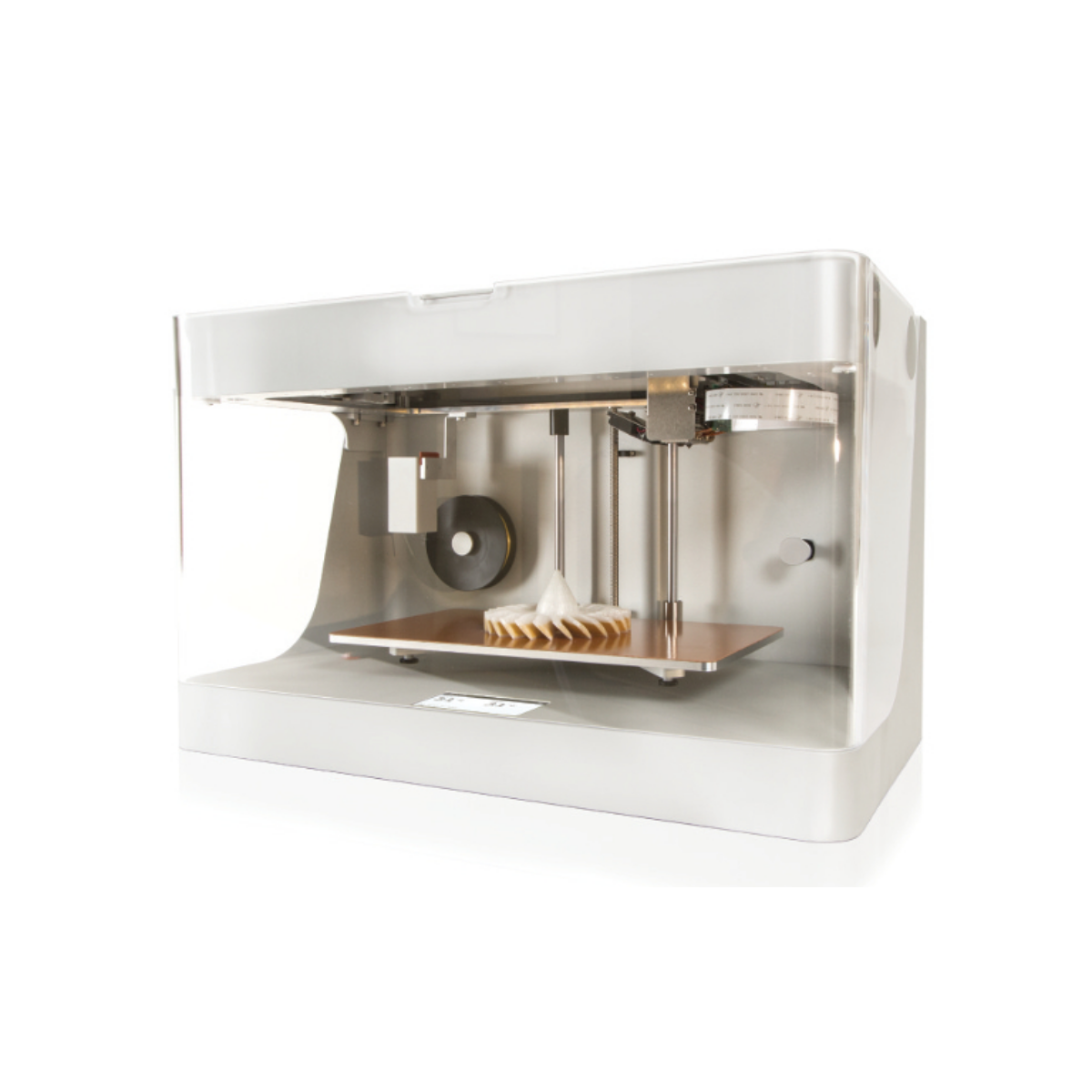 A photo of a Markforged Mark Two 3D printer
